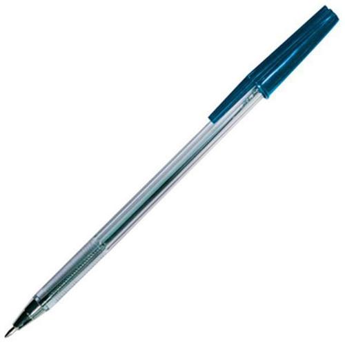 史泰博办公用品 aa927b 拔冒式圆珠笔 0.7mm 蓝色 12支/盒